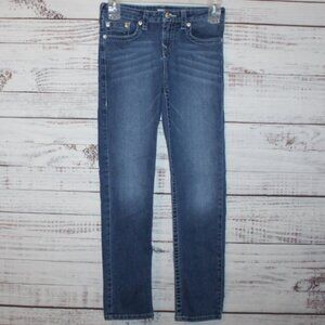 True Religion Girls Slim Blue Jeans Size 14